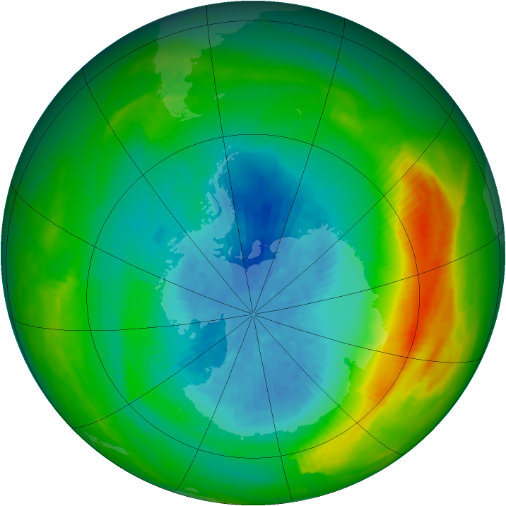 Ozone Map 1979-09-28